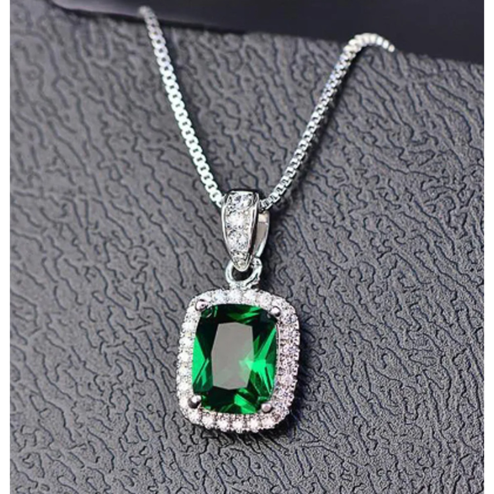 zirconia necklace